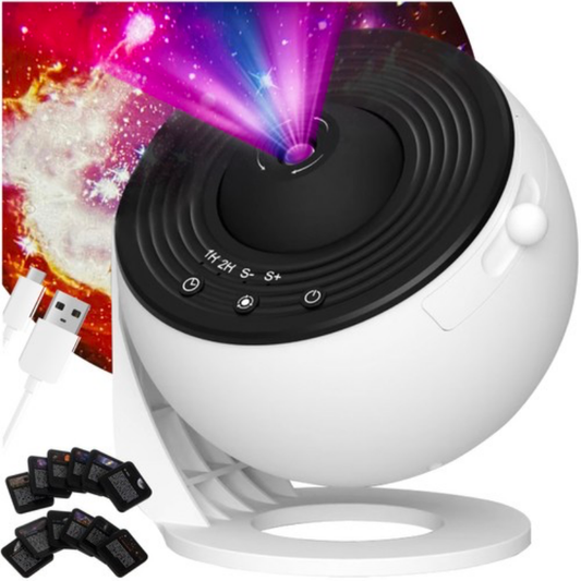 LED Sterrenhemel Projector – Planetarium met Nachtlampfunctie - Izoxis