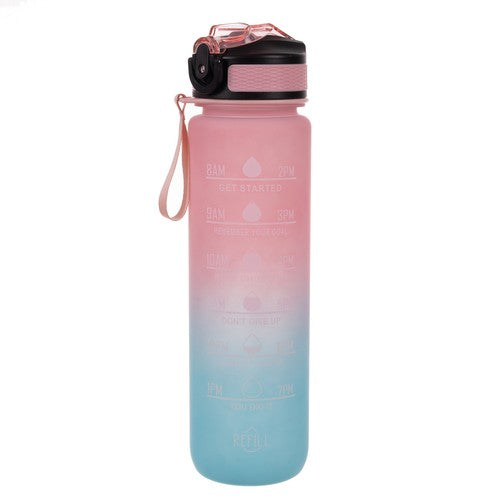 Trizand - 1L Waterfles - Roze/Blauw