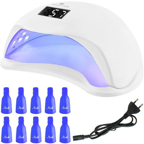 Beautylushh - UV Lamp met Bewegingssensor en 10 Gratis Clips - Wit